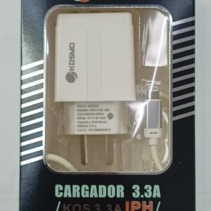 Cargador 3.3A Iphone Kosmo