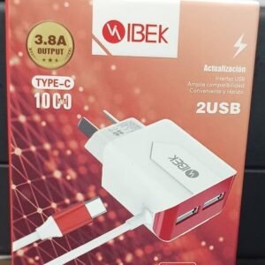 Cargador 3.8A Tipo C Ibek