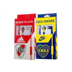 Auricular Boca Y River Con Cable
