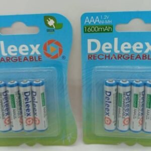 Pila Recargable Deleex Aaa 1600Ma