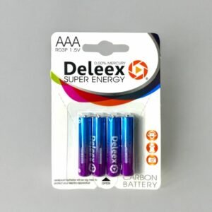 Pila Deleex Aaa Carbon R03P 1.5V