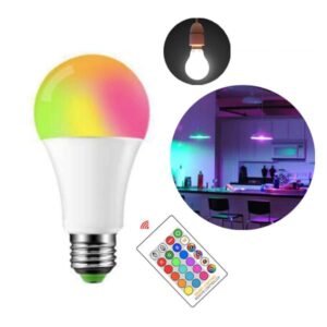 Foco Rgb Led + Control Lt-7