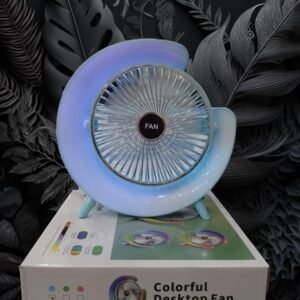 Ventilador Con Luz Colorful