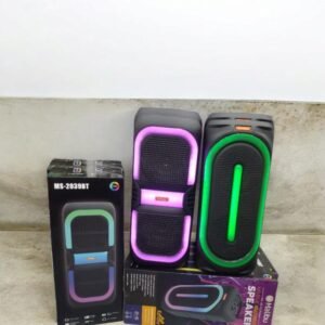 Parlante 8` Malibu Usb Mic Luces