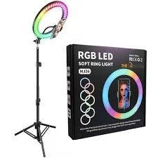 Aro De Luz Rgb 26Cm + Tripode