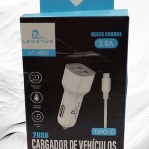 Cargador Auto T.C Lc-4802