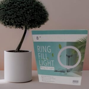 Aro De Luz De 8 Pulg. Blanca