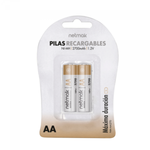 Pilas Recargables Aa Nm-Aa270