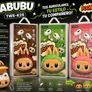 Auricular Bt Con Diseño Tws-K25