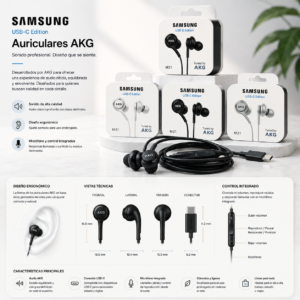 Auricular Akg M21 Tipo-C